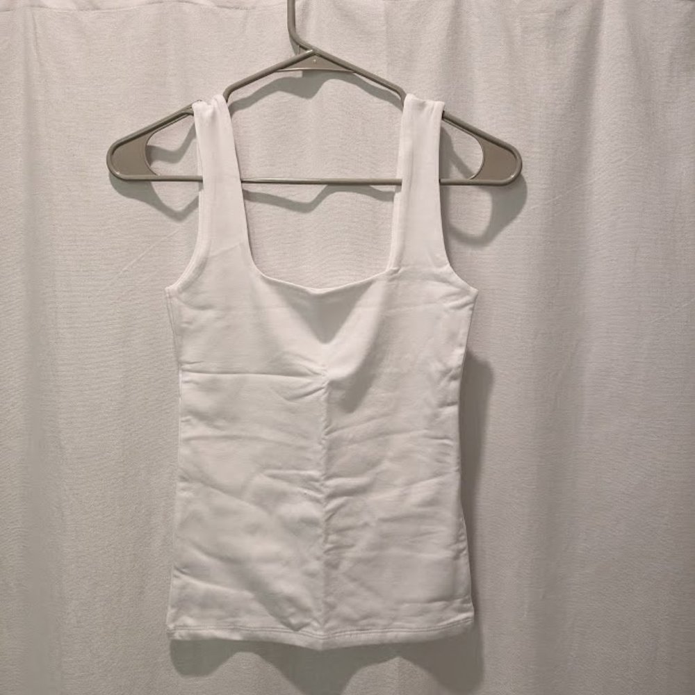 NWT Abercrombie Seamless Fabric Squareneck Tank Top